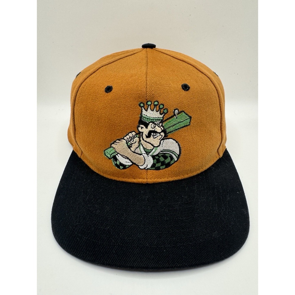 VTG Clinton LumberKings MiLB Snapback Hat Nissin Cap Minor League Baseball